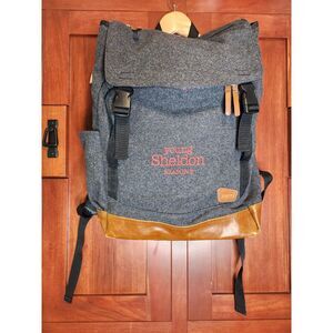 Young Sheldon Season 2 Gray Field & Co Backpack Season Ending Crew Gift RARE!